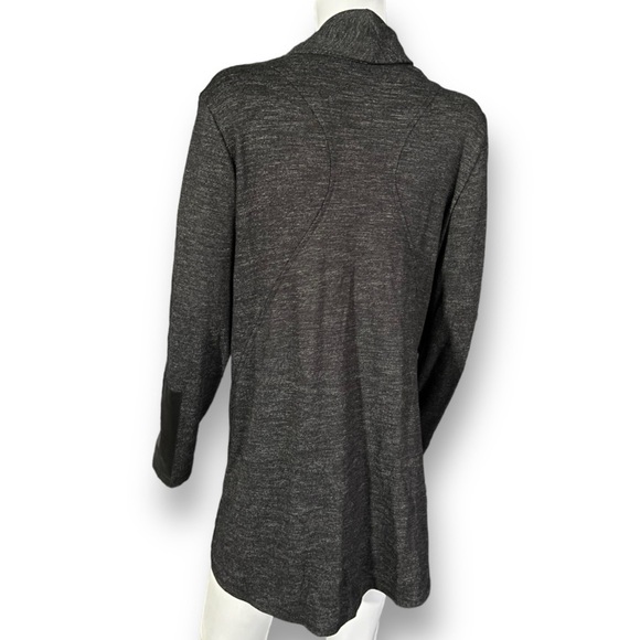 Women's Black Asymmetrical Jacket - Picture 5 of 7